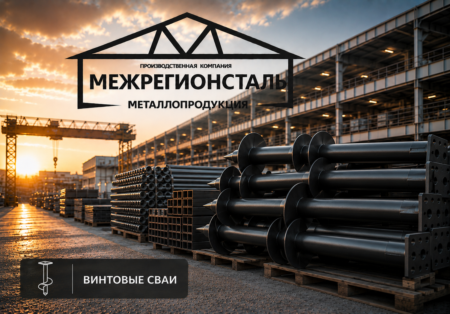 Винтовые сваи